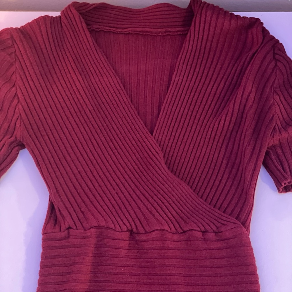 Maroon Top